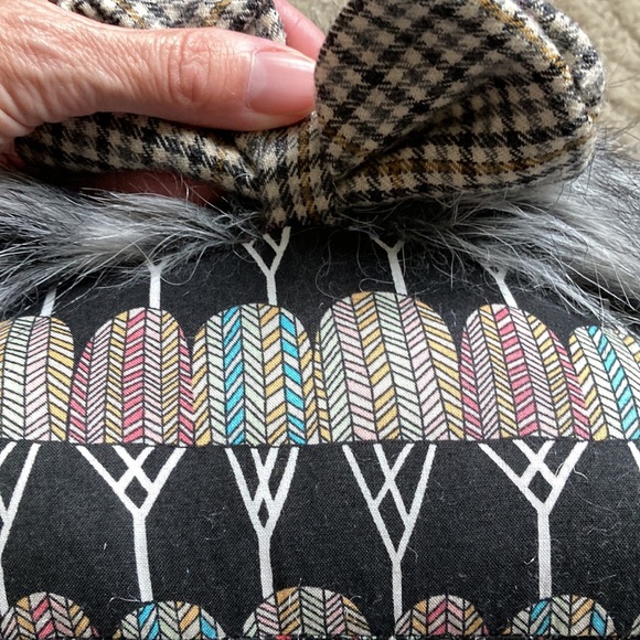 TEDDY BEAR REPUBLIC Sleepy Koala Bear Pillow Stuffy Mod Fabric Fuzzy - Picture 11 of 11